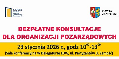 Dotacje dla NGO. Bezpłatne konsultacje w Zamościu