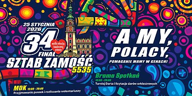 34. Finał WOŚP w Zamościu – 25 stycznia 2026 r.