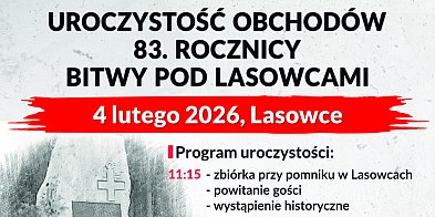 Upamiętnią 83. rocznicę bitwy pod Lasowcami