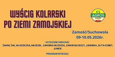Przed nami wyścig Po Ziemi Zamojskiej