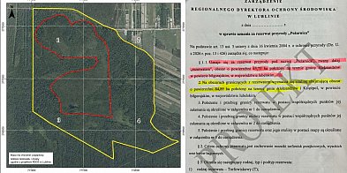 Burza wokół rezerwatu w Aleksandrowie