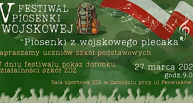 Żołnierska nuta w sercu Zamościa. Nadchodzi Festiwal Piosenki Wojskowej!