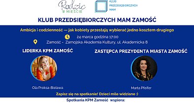 Marta Pfeifer gościem Przedsiębiorczych mam