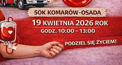 Oddaj krew - akcja strażaków z Komarowa-Osady