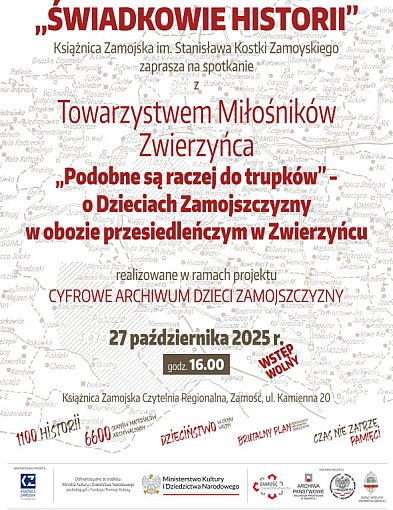 „Podobne są raczej do trupków”. Kolejne spotkanie o Dzieciach Zamojszczyzny-367338