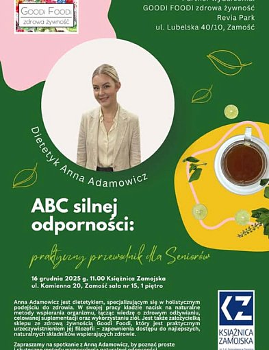 ABC silnej odporności. Spotkanie dla seniorów w Książnicy Zamojskiej-368562