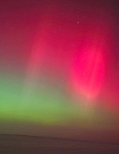 Niezwykła zorza polarna na Roztoczu-369388