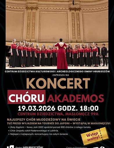 Chór Akademos zaśpiewa w Masłomęczu