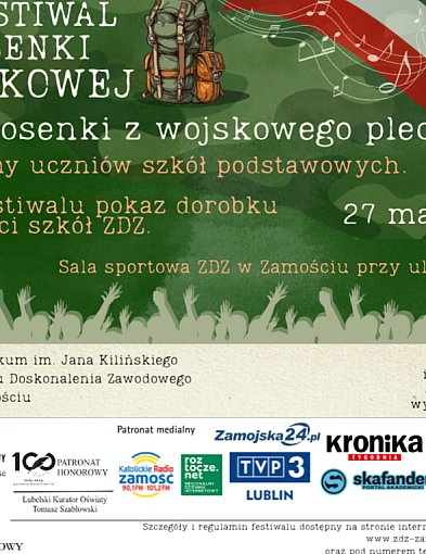 Żołnierska nuta w sercu Zamościa. Nadchodzi Festiwal Piosenki Wojskowej!