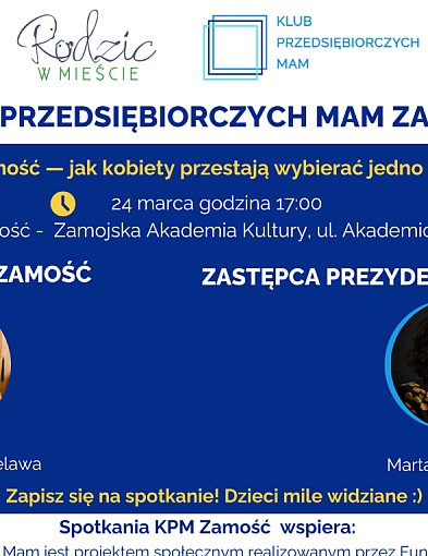 Marta Pfeifer gościem Przedsiębiorczych mam