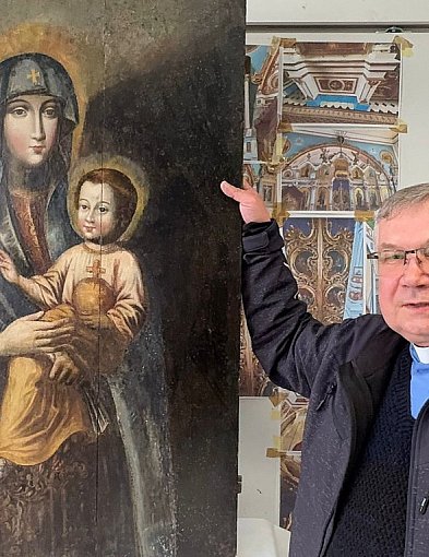 Cudowny obraz z Duba odzyskuje blask