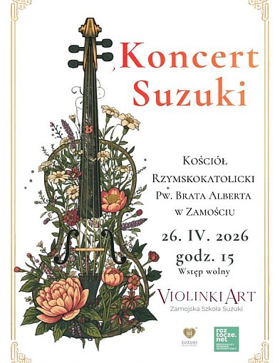 Jubileuszowy koncert Violinki – 15 lat rozwijania talentów w Zamościu