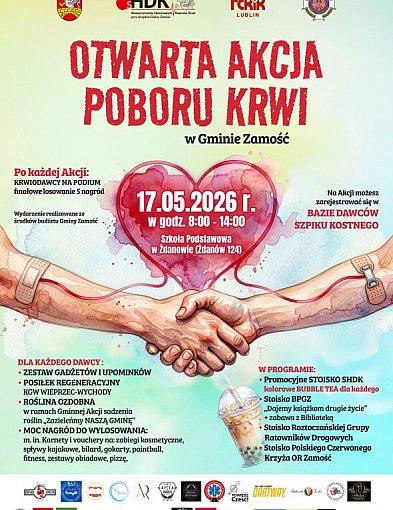 Krwiodawcy na podium. Akcja poboru krwi w Żdanowie