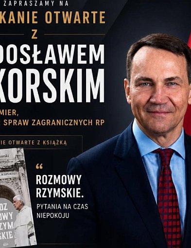 Spotkanie z Radosławem Sikorskim w Tarnogrodzie