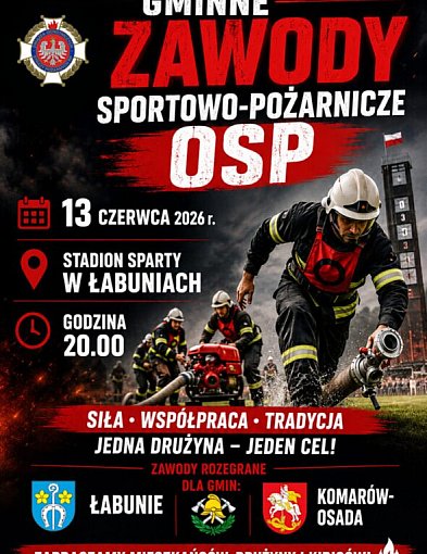 Najlepsi strażacy staną do rywalizacji. Gminne Zawody OSP w Łabuniach
