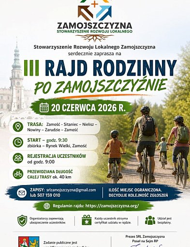 III Rajd Rodzinny po Zamojszczyźnie