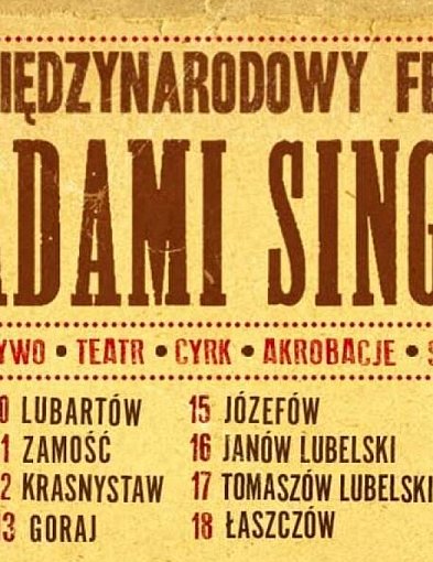 Festiwal „Śladami Singera” w 17 miejscowościach