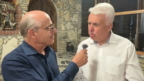 Jan Pospieszalski rozmawia z posłem Sławomirem Zawiślakiem