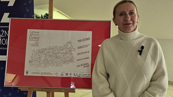 Agnieszka Jaczyńska o losach Dzieci Zamojszczyzny