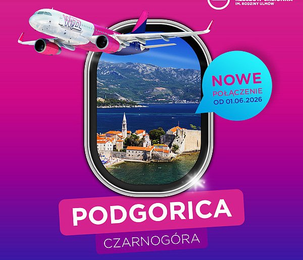 Podkarpackie/ Z lotniska w Jasionce będzie można polecieć do Podgoricy-367174