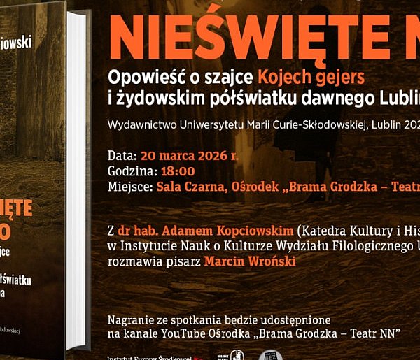 Historyk: pierwsza żydowska mafia na ziemiach polskich działała w Lublinie