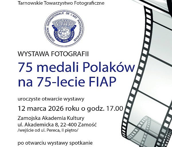 75 medali na 75-lecie FIAP. Pierwsza taka wystawa w Zamościu