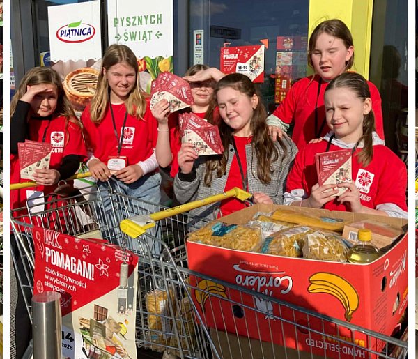 Caritas: „Tak. Pomagam!” 2026 – 9600 kg żywności zebrane
