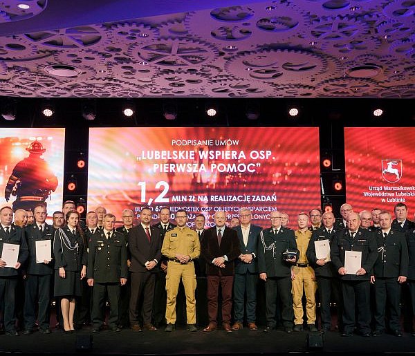 Lubelskie wspiera OSP