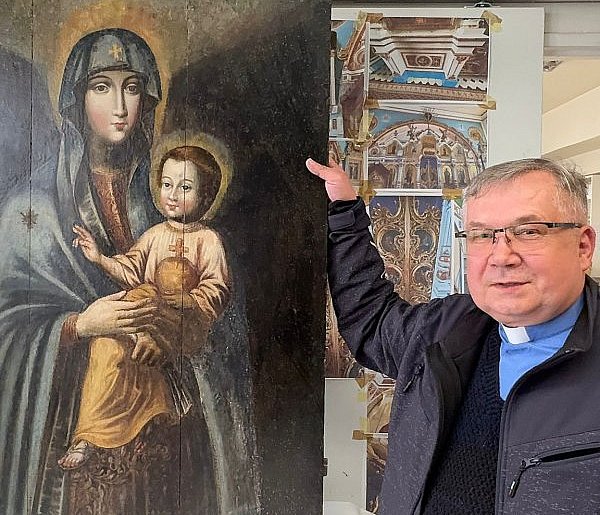 Cudowny obraz z Duba odzyskuje blask