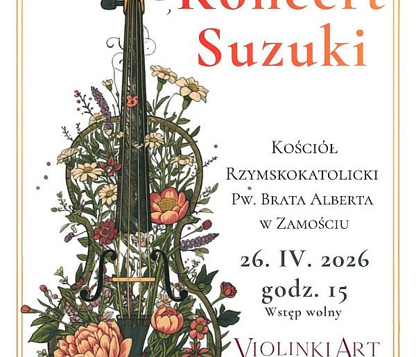 Jubileuszowy koncert Violinki – 15 lat rozwijania talentów w Zamościu