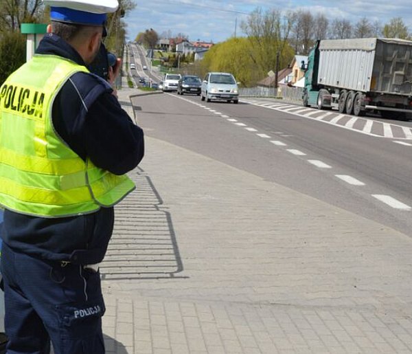 Krasnystaw: kaskadowy pomiar prędkości i dziesiątki mandatów
