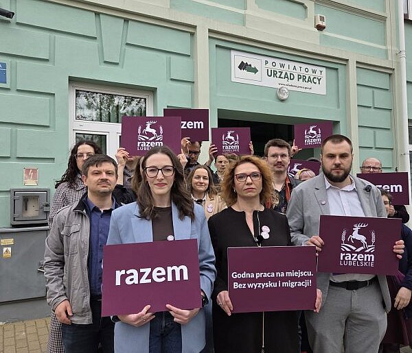 Razem alarmuje: Włodawa na marginesie. „Potrzebna tarcza dla pracowników”