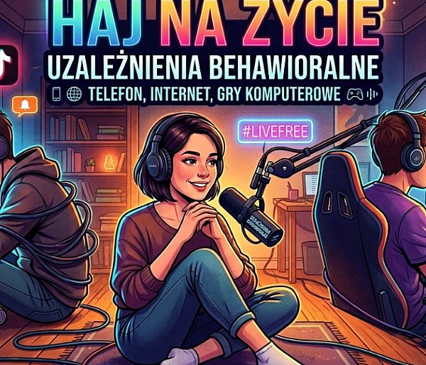 HAJ NA ŻYCIE. Uzależnienia behawioralne – telefon, Internet i gry komputerowe
