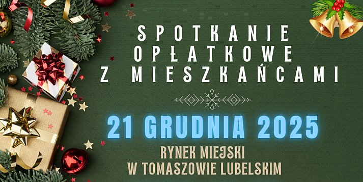 SPOTKANIE OPŁATKOWE W TOMASZOWIE LUBELSKIM