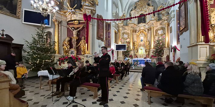 Koncert kolęd Krasnobrodzkiej Orkiestry Dętej