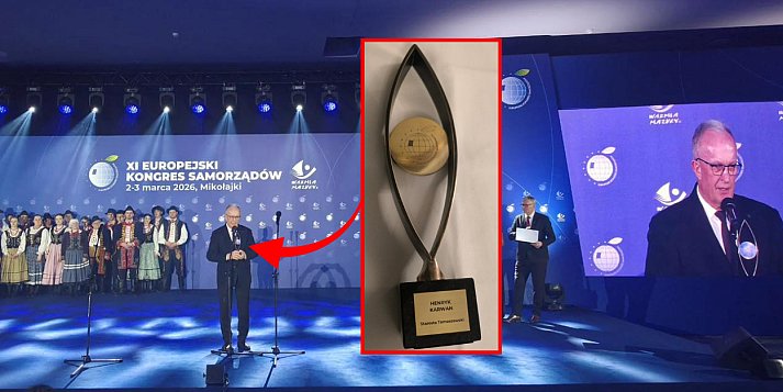 Starosta Tomaszowski Samorządowcem Roku w Mikołajkach