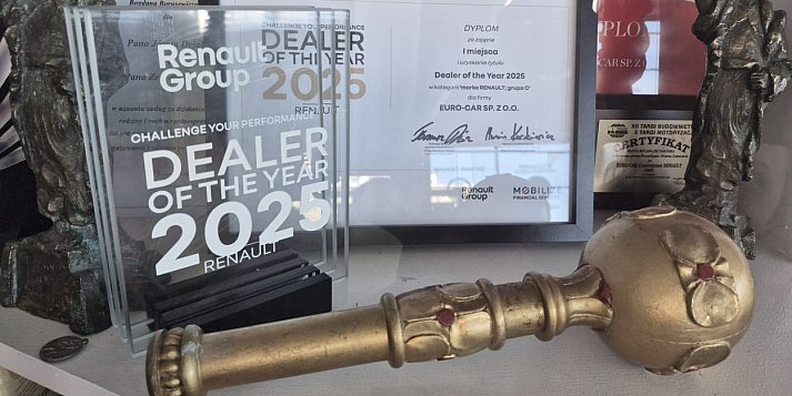 Salon Euro-Car w Zamościu dealerem roku 2025