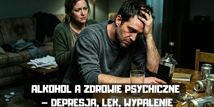 HAJ NA ŻYCIE. Alkohol a zdrowie psychiczne – depresja, lęk, wypalenie