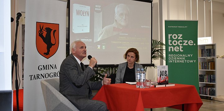 Krzesimir Dębski o Wołyniu. Spotkanie w Tarnogrodzie-367263