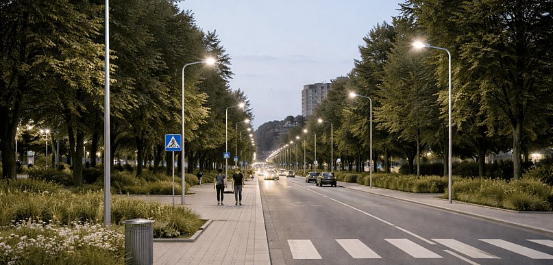 Bezpieczna przestrzeń po zmroku – co pełni decydującą funkcję w projektach nowocze