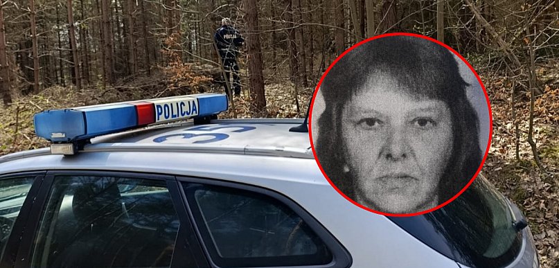 Szczęśliwy finał poszukiwań. 59-latka odnaleziona w lesie