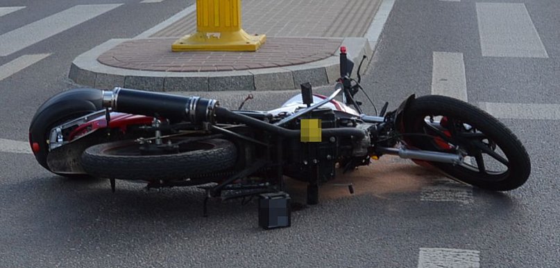 Wypadek w Biłgoraj: 15-latek ranny po zderzeniu z Hondą