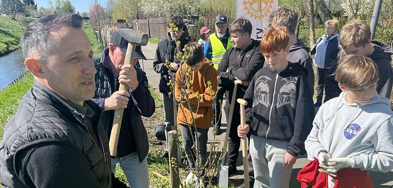 Zielone płuca Zamościa rosną w siłę. Setki nowych drzew nad Łabuńką