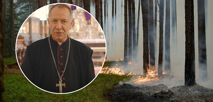 Roztocze w ogniu. Biskup Marian Rojek wydał specjalny apel