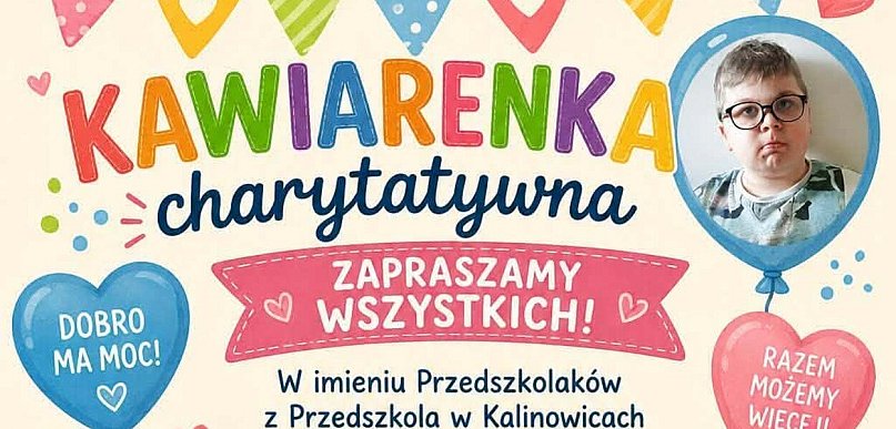Kalinowice. Przedszkolna kawiarenka dla Adasia