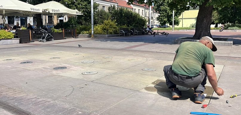 Fontanna na Rynku Wodnym znów nie działa