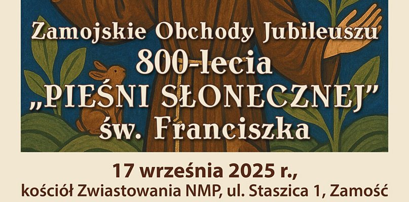 Jubileusz 800-lecia „Pieśni Słonecznej” św. Franciszka w Zamościu - 366643