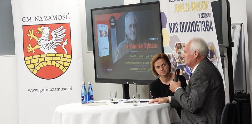 Krzesimir Dębski o Wołyniu. Spotkanie autorskie w Zamościu - 367230