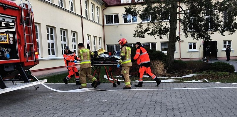 Ewakuacja zamojskiego rolniczaka. Służby ratowały rannych - 367880