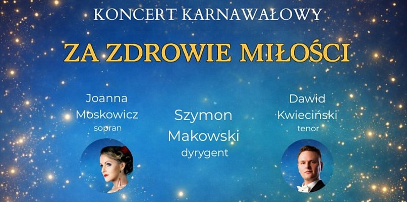 Koncert Karnawałowy „Za zdrowie miłości” u Namysłowiaków
